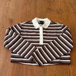 House of Harlow Cropped Polo